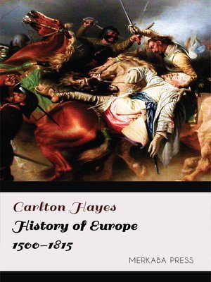 cover image of History of Europe 1500-1815